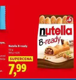 Lidl Chlebki z nadzieniem Nutella B-Ready oferta