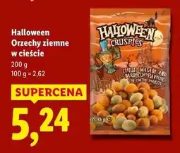 Lidl Orzechy ziemne w cieście Halloween oferta