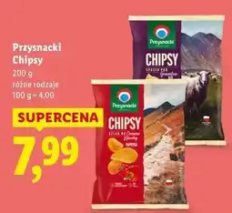 Lidl Chipsy papryka łagodna Przysnacki oferta