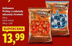 Lidl Praliny z czekolady mlecznej kremem kakaowym Halloween oferta
