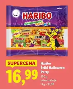Lidl Żelki Haribo Halloween Mix oferta