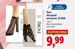 Lidl Skarpety wzorzyste 20 den Fiore oferta