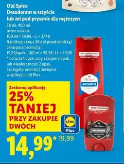 Lidl Dezodorant Old Spice Wolfthorn oferta