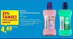 Lidl Płyn do płukania jamy ustnej teeth + gum Dentalux oferta