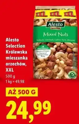 Lidl Mieszanka orzechów królewska Alesto oferta