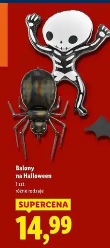 Lidl Balon halloween oferta