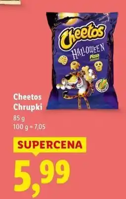 Lidl Chrupki halloween pizza Cheetos oferta