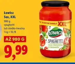 Lidl Sos spaghetti Łowicz oferta