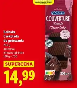 Lidl Czekolada do rozpuszczania mleczna Belbake oferta