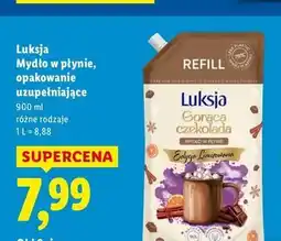 Lidl Mydło gorąca czekolada Luksja oferta