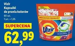 Lidl Kapsułki do prania kolorów Vizir All In One Pods oferta