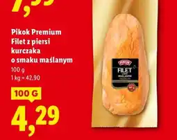 Lidl Filet z piersi kurczaka o smaku maślanym Pikok Premium oferta