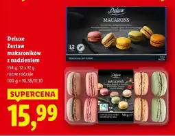 Lidl Zestaw makaroników z nadzieniem Deluxe różne rodzaje oferta