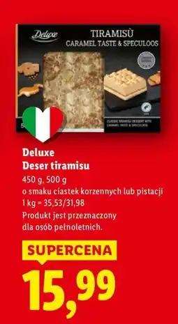 Lidl Deser tiramisu Deluxe o smaku ciastek korzennych oferta