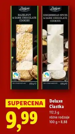 Lidl Ciastka różne rodzaje Deluxe oferta