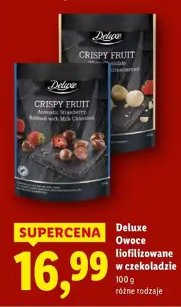 Lidl Owoce liofilizowane w czekoladzie różne rodzaje Deluxe oferta