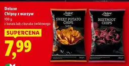 Lidl Chipsy z warzyw z batata Deluxe oferta