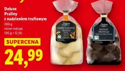 Lidl Praliny z nadzieniem truflowym różne rodzaje Deluxe oferta