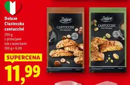 Lidl Ciasteczka cantuccini z pistacjami Deluxe oferta