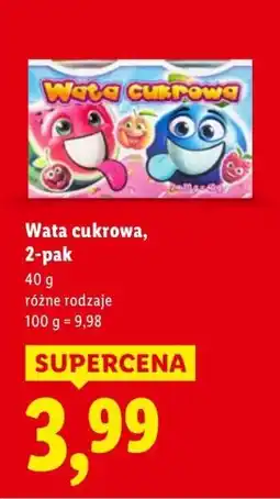 Lidl Wata cukrowa 2-pak Lidl oferta