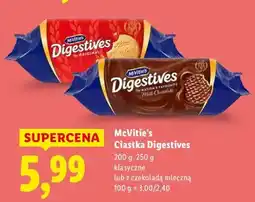 Lidl Ciastka Digestives klasyczne McVitie's oferta