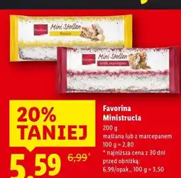 Lidl Ministrucla maślana Favorina oferta