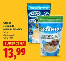 Lidl Gorąca czekolada o smaku batonów różne rodzaje Lidl oferta