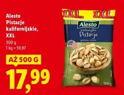 Lidl Pistacje kalifornijskie Alesto XXL oferta