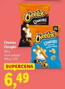 Lidl Chrupki różne rodzaje Cheetos oferta