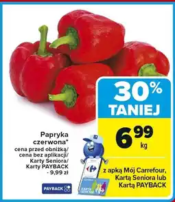 Carrefour Market Papryka czerwona -30% Carrefour Market oferta