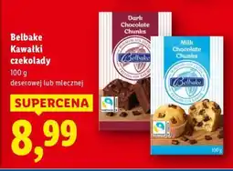 Lidl Kawałki czekolady deserowej Belbake oferta