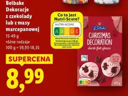 Lidl Dekoracje z czekolady Belbake oferta