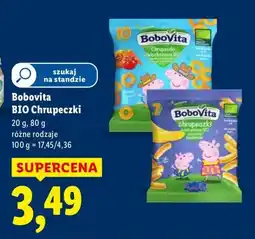 Lidl Chrupeczki BIO BoboVita, 20g, 80g oferta