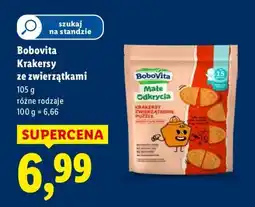 Lidl Krakersy BoboVita ze zwierzątkami, 105g oferta