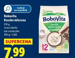 Lidl Kaszka mleczna BoboVita, 210g stracciatella oferta