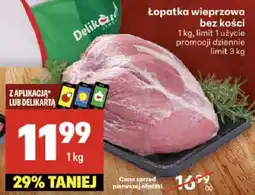Delikatesy Centrum Łopatka wieprzowa bez kości Delikatesy Centrum oferta