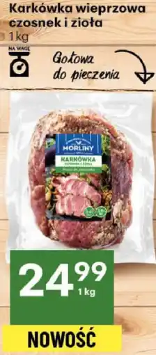 Delikatesy Centrum Karkówka wieprzowa czosnek i zioła Delikatesy Centrum oferta