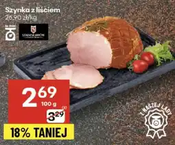 Delikatesy Centrum Szynka z liściem HARASIUKI oferta