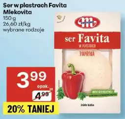 Delikatesy Centrum Ser w plastrach Favita Mlekovita oferta