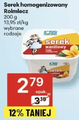 Delikatesy Centrum Serek homogenizowany Rolmlecz oferta