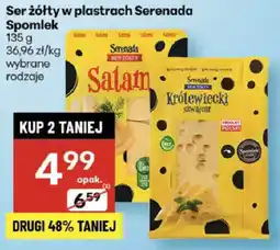 Delikatesy Centrum Ser żółty w plastrach Serenada Spomlek oferta