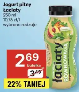 Delikatesy Centrum Jogurt pitny Łaciate wybrane rodzaje oferta