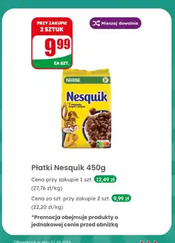 Dino Płatki śniadaniowe Nesquik Nestlé oferta
