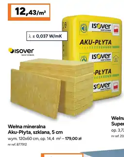 Bricoman Wełna mineralna Isover oferta