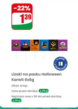 Dino Lizaki na pasku Halloween 6 szt. Karwit oferta