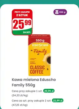 Dino Kawa mielona Family 550 g Eduscho oferta