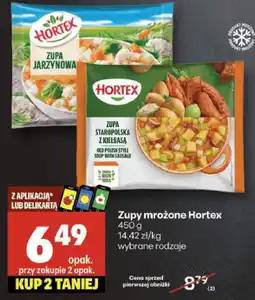 Delikatesy Centrum Zupy mrożone Hortex wybrane rodzaje oferta