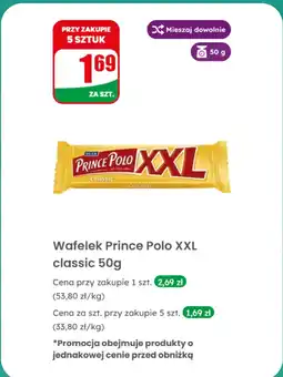 Dino Wafelek XXL classic Prince Polo oferta