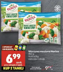 Delikatesy Centrum Warzywa mrożone Hortex wybrane rodzaje oferta