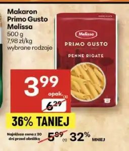 Delikatesy Centrum Makaron Melissa oferta